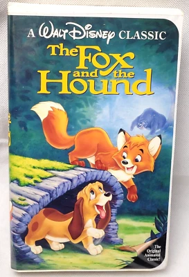 The Fox and the Hound VHS Disney Clamshell Black Diamond - Image 1 of 4