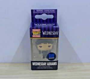 Funko Pocket Pop! Keychain Wednesday - Wednesday Addams Five Below Exclusive - Picture 1 of 6
