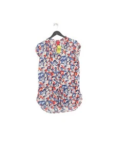 Miss By Captain Tortue Women's Blouse UK 8 Multi 100% Viscose Basic - Picture 1 of 7