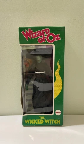 Wizard of Oz Wicked Witch figure 1974 mego toys doll New old toy stock Cover