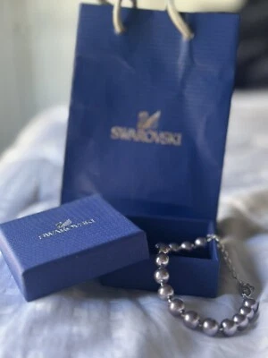 Swarovski Grey Pearl Bracelet  - Image 1 of 3