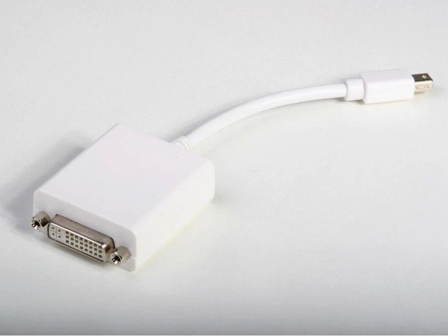 8 inch Atlona Mini DisplayPort Male to DVI Female Cable Adapter for Mac (White)  - Image 1 of 1