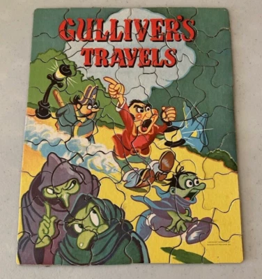 Vintage GULLIVER'S TRAVELS 1939 PARAMOUNT INC. PUZZLE RARE - Image 1 of 3