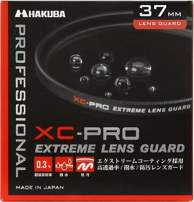 HAKUBA For Lens Protection Filter XC-PRO 37-82mm High Water Repellent/Thin frame - Image 1 of 4