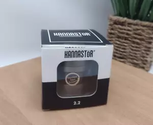 Kannastor Jar Body Multi Chamber 4pc HERB Grinder | 2.2" | Gunmetal (GR547) - Picture 1 of 6