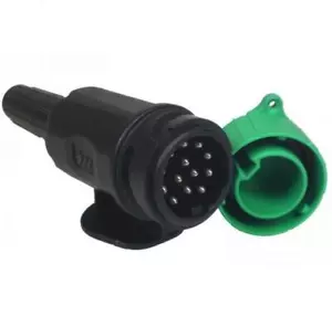 Menbers Towing Electrics 13 Pin Euro Plug Plastic for Car Trailer Caravan - Picture 1 of 1