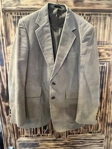 Vintage McGregor Brown Corduroy Sport Coat Blazer Two Button Excellent Condition - Picture 1 of 7