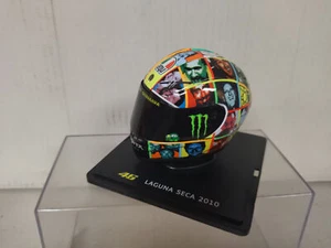 CASCO/HELMET 2010 LAGUNA SECA VALENTINO ROSSI 1:5 SPARK ALTAYA - Imagen 1 de 5