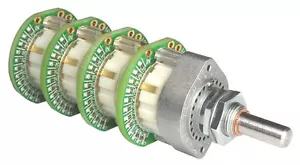 GOLDPOINT PRECISION SYMMETRISCHES STEREO V24 STUFENSCHWÄCHER POTENTIOMETER, 5K - Bild 1 von 1