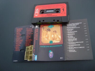 Die Ärzte DOPPEL-MC Musikkassette: Live - Nach Uns Die Sintflut1 1 + 2 1988  CBS - Bild 1 von 4