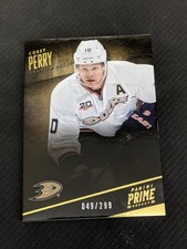 2013-14 PANINI PRIME COREY PERRY #3 #ed 49/199 BLACK
