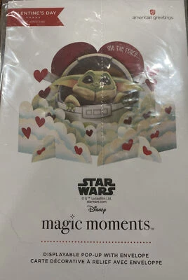 Valentine’s Day, Star Wars, Disney Magic Moments, Pop-Up Greeting Card - Image 1 of 4