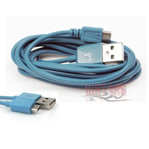 100X 3FT MICRO USB DATA SYNC CHARGER CABLE AQUA BLUE NOKIA LUMIA LG OPTIMUS G2 - Picture 1 of 1