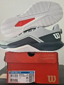 Tennisschuhe Wilson Rush Pro Lite / Weiß / Blau UK 8,5 EU 42 2/3 NEU - Bild 1 von 1