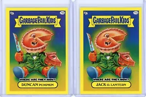 Müll Eimer Kinder Flashback 3 JACK O. LATERNE/DUNCAN PUMPKIN 76A/B Base Aufkleber - Bild 1 von 1