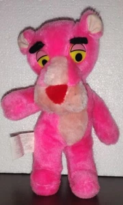 Pink Panther Plüschtier Kuscheltier Vintage 1980 10 Zoll United Artists Mighty Star (S - Bild 1 von 4