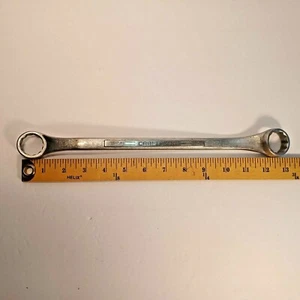 Vintage Craftsman 15/16'' x 1'' Offset Double Box End Wrench =V= FORGED USA - Picture 1 of 10