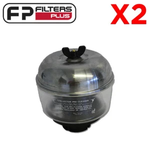 2 x H002042 Donaldson Pre-Cleaner - 1.75" (44mm) - Max CFM 80 - 75% Dirt Removal - Foto 1 di 1