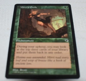 Magic card: Mirri's Guile Rare Green Enchantment Brom Tempest - Picture 1 of 3