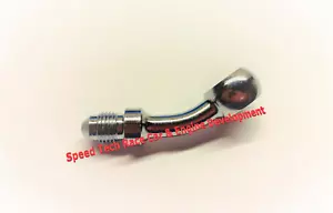 Banjo Goodridge 593-03 canales 35 grados -3AN a 10 mm cromo Harley Davidson @ SpeedTech - Imagen 1 de 2