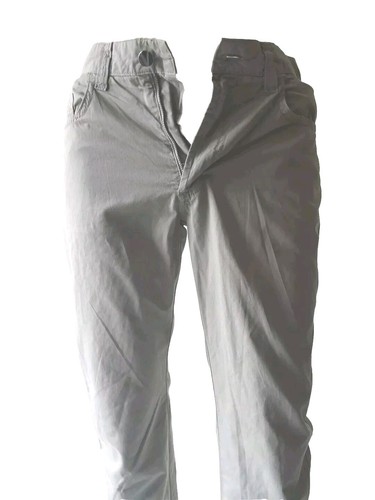 Pantaloni chino Versace taglia 30×32 gambe sottili 5 tasche estive leggeri con logo