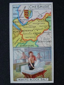 Nr.18 CHESHIRE Grafschaften und ihre Industrie (nummeriert) von Spielern 1915 - Bild 1 von 1