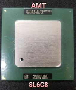 SL6C8 Intel Celeron 1200/256/100/1.5 Socket 370 CPU - Picture 1 of 2