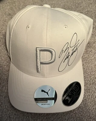 RICKIE FOWLER SIGNED AUTOGRAPH AUTO WHITE PUMA TOUR EXCLUSIVE HAT W/TAGS JSA - Image 1 of 4
