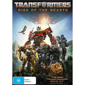 Transformers - Rise of the Beasts (DVD 2023) PAL Region 4 (Anthony Ramos) SEALED - Picture 1 of 6