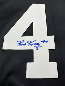 Numero maglia bianca firmata RED KELLY Toronto Leafs con cappotto - Foto 1 di 2
