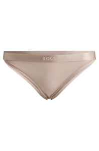 BOSS Women's Bea Cotton Modal Brief - Light Biege - Picture 1 of 12