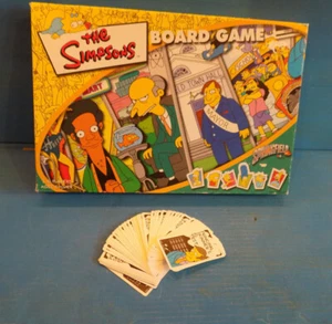 Simpsons Board Game spare / replacement IQ Cards - Winning Moves 2000 - Picture 1 of 3