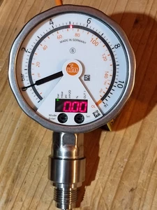ifm PG2454 pressure sensor -1 ... 10 bar 4-20mA - Foto 1 di 10