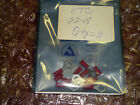 ETC 22-18 New 6 Stud Red Ring Tongue Terminals Qty 11 