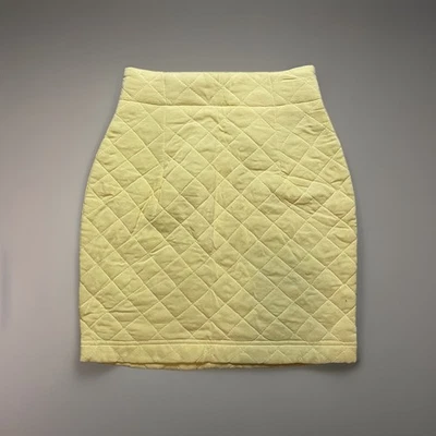 Minifalda acolchada vintage Express amarillo pálido 5 XS Foto 1 de 4