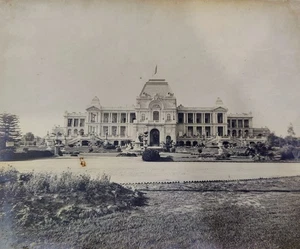 FOTO RARA, ESTADO KAPURTHALA, PALACIO JAGAJIT, C 1900S, INDIA, PUNJAB, SIKH - Imagen 1 de 2