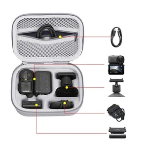 Storage Bag Portable Mini Bag for DJI OSMO NANO PU Carrying Case Storage Case - Picture 1 of 12