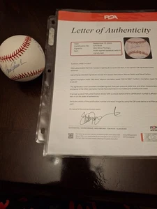 300 WINS PITCHERS (4) HANDSIGNIERT HANDSIGNIERT BASEBALL RARE HOFERS PSA/DNA - Bild 1 von 8
