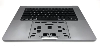 OEM Genuine Apple MacBook Pro 16" M1 2021 A2485 Palmrest Space Grey - Grade B - Image 1 of 4