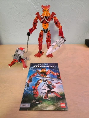 Lego Bionicle Toa Jaller Complete Set 8911 - Used, Good -  W/Instructions - Image 1 of 4