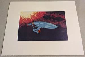 Star Trek The Animated Series - Filmation Limited Edition Cel 1976 - Enterprise - Bild 1 von 9