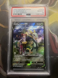 Serperior V TG13/TG30 Swsh12: Espada y Escudo - Silver Tempest Trainer PSA 10 - Imagen 1 de 2