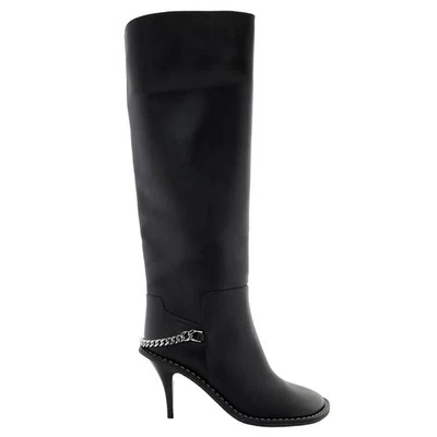 Botas de aguja Stella Mccartney negras Ryder hasta la rodilla para dama, marca talla 37 (EE. UU. Foto 1 de 4