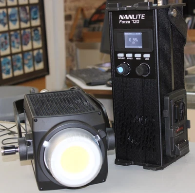 Nanlite Forza 720 Professional Power Control Unit w/ 1x Forza 720 LED Spotlight - Image 1 of 4