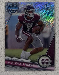 Bowman U 2023 cromo base brillo #189 Jo'Quavious Marks - estado de Mississippi - Imagen 1 de 2