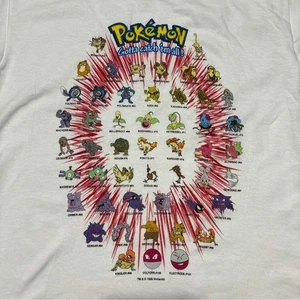 Pokemon 1999 Vintage T-Shirt S Mexico Rare 90s Official Graphics - Picture 1 of 6