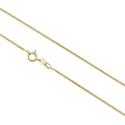 Collana Vivance in argento sterling 925/- placcato oro catena blindata... - Immagine 1 di 3