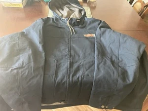 Columbia Men’s Black Hooded Jacket PHG Performance Hunting Gear Fleece Lining 6x - Picture 1 of 17