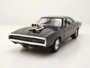 Dodge Charger R/T 1970 Nero Fast & Furious F9 Modellino 1:24 Jada Toys - Foto 1 di 9
