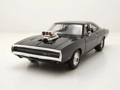 Dodge Charger R/T 1970 Nero Fast & Furious F9 Modellino 1:24 Jada Toys - Immagine 1 di 4
